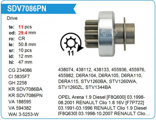 SDV7086PN  