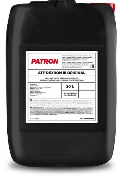 ATF DEXRON III 20L ORIGINAL  